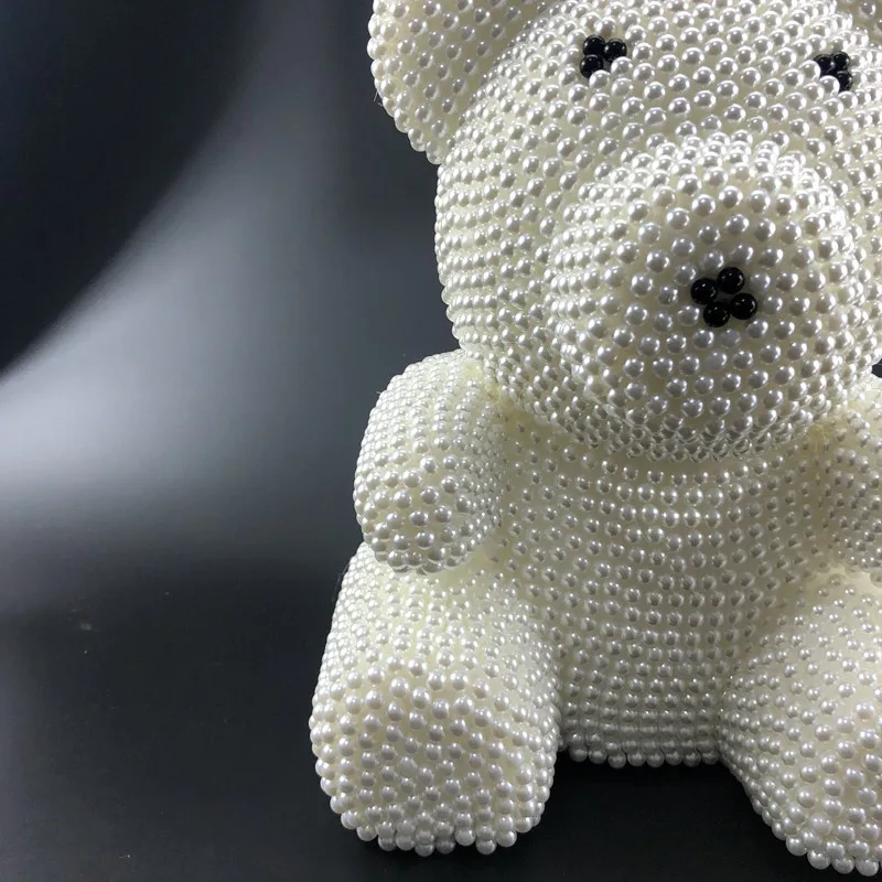 Творческие интересные подарки DIY Перл Медведь Комплект 34 см пена медведь для