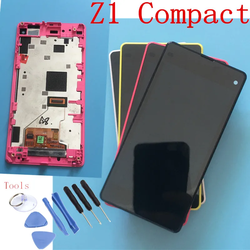 4 3 5 дюйма Оригинальный ЖК дисплей для sony Xperia Z1 Mini D5503 Compact с сенсорным экраном