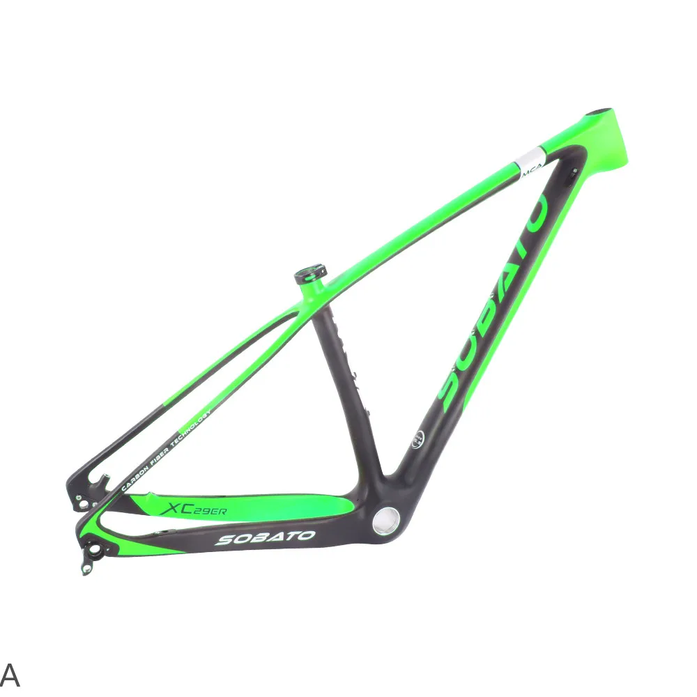 SOBATO производство Тайвань 29er mtb велосипеда углеродная рама хардтейл 29er|carbon hardtail