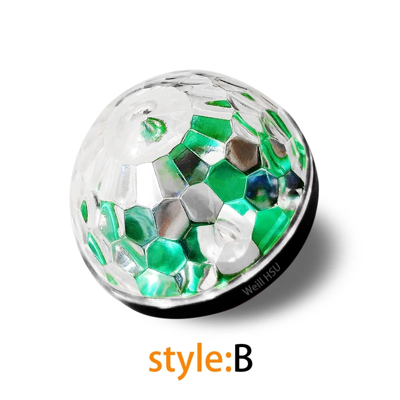 Black.shell--Style.B Weill Hsu USB светодиодный диско декоративный светильник мини DJ лазерный сценический светильник ing праздник бар дома вечерние Свадебные Рождественские украшения светильник - Испускаемый цвет: Black.shell--Style.B