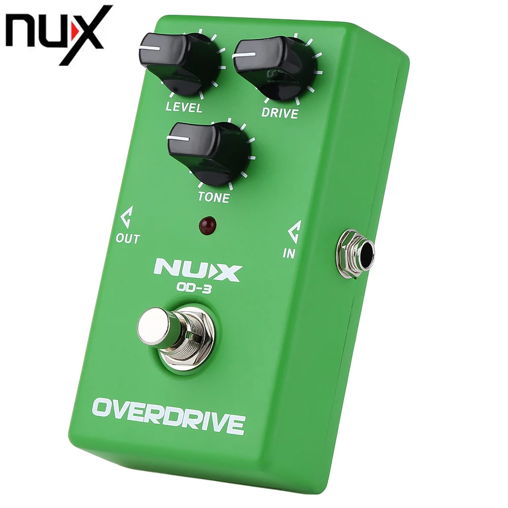 NUX OD-3 Электрогитары педаль эффектов Правда Обход теплый ламповый натуральный