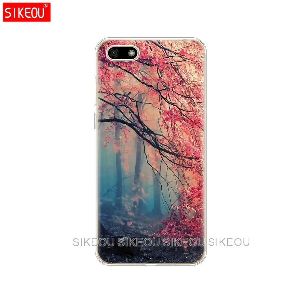 For Huawei Honor 7S 5.45" Case Huawei 7S Cover Soft TPU Various Coque Honor 7S 7 S Phone Case Fundas For Huawei Honor7S - Цвет: 10496