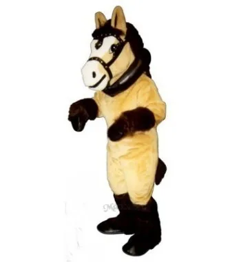 High Quality Clyde Clydesdale with Collar &amp Harness Party Carnival Christmas Mascot Costume | Тематическая одежда и