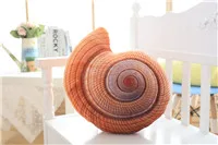 conch GGS креативный 3D моделирование морской жизни морская плюшевая игрушка кукла раковины cusion Морская звезда подушка диванная Подушка Кровать Декор автомобиля - Цвет: conch