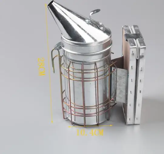 

Stainless Steel Bee Hive Smoker Galvanized Iron With Heat Shield Protection Beekeeping Tool Beekeeping Equipment