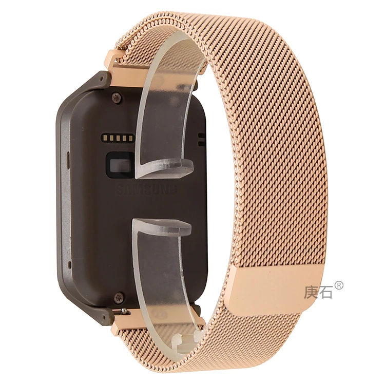 Ремешок для часов Gengshi Milanese loop samsung galaxy watch3 41 45 watch42 46 мм active active2 gear sport S3|Ремешки