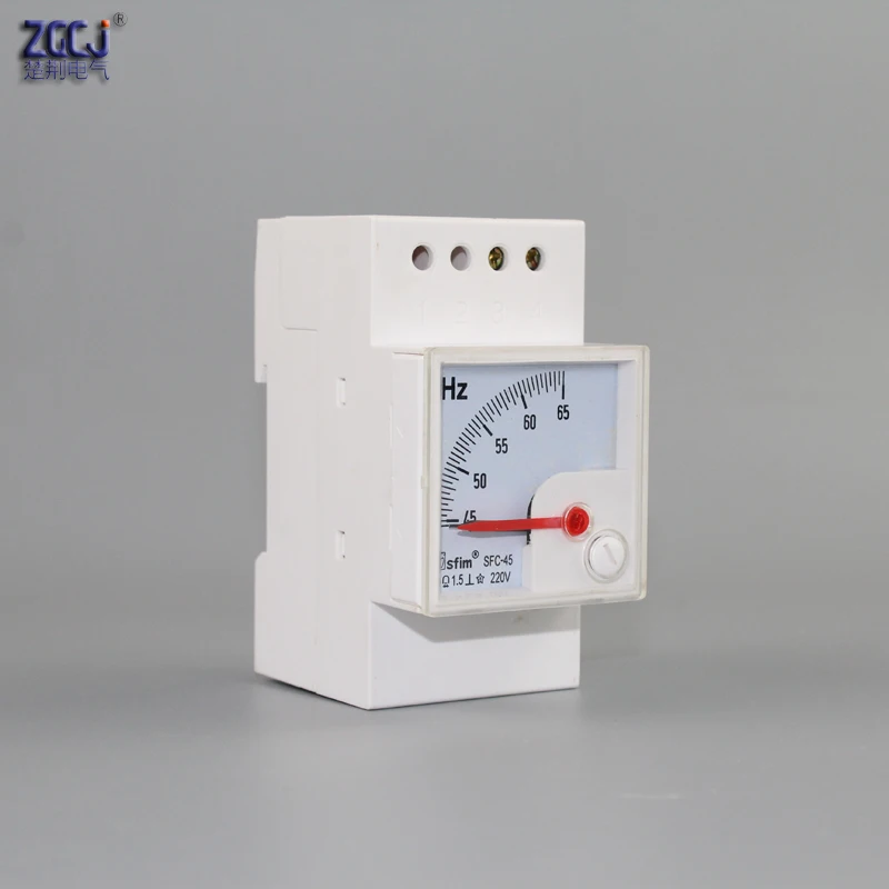 Измеритель частоты 45 65 Гц Din 220 В переменный ток 35 мм|frequency meter|hz metermeter frequency |