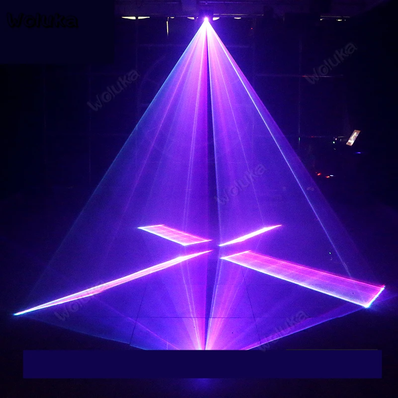 Стерео 3D анимационный лазерный свет RGB Полноцветный сценический ing bar Scan laserktv