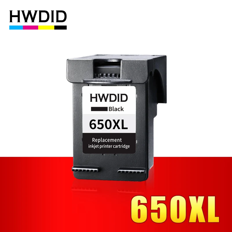 HWDID 650XL черный/COL Запасной картридж для HP 650 XL hp 1515 Deskjet 1015 4645 2515 2545 2645 3515 3545 4515|ink