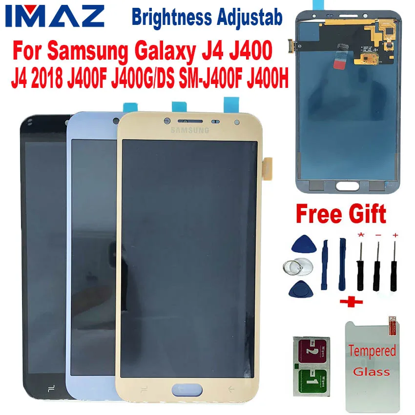 

IMAZ 5.5” For Samsung Galaxy J4 2018 J400 J400F J400H J400M J400G/P Display Touch Screen Digitizer Replacement parts For J4 LCD
