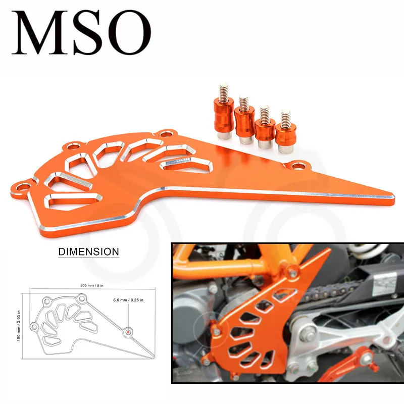 Алюминиевая заготовка для передней звездочки цепи мотоцикла CNC защитные