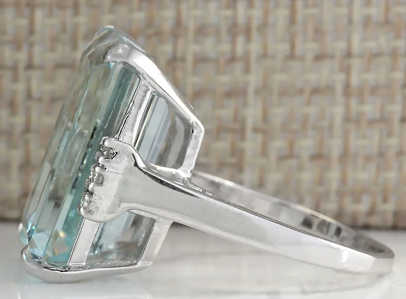 Женское серебряное обручальное кольцо Bijoux Anel роскошное с кубическим цирконием