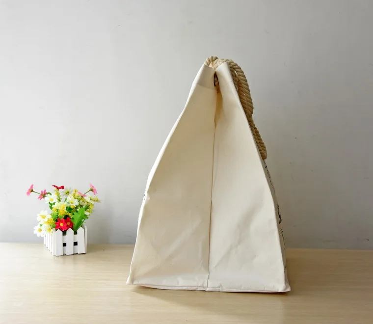 2017 льняная хлопковая ткань большая домашняя складная сумка для хранения белья