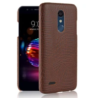subin new case for lg k10 2018 5 3 luxury crocodile skin pu leather back cover phone protective case for lg k102018