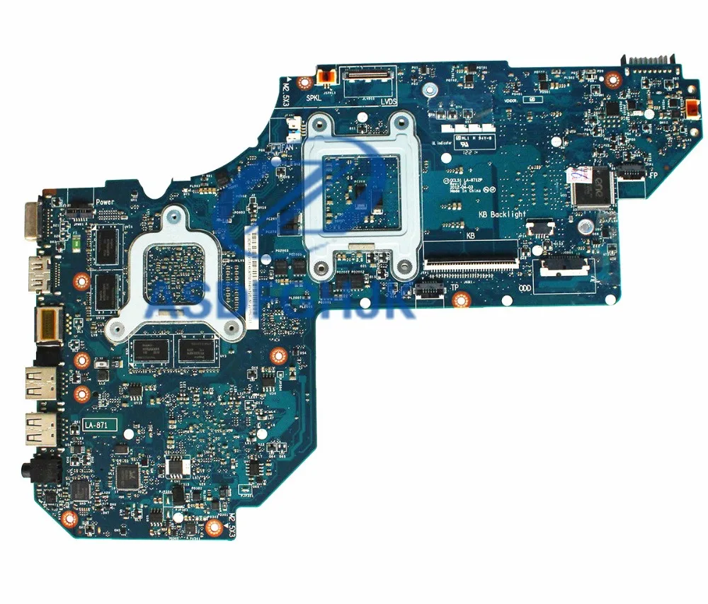 Материнская плата для ноутбука 702177-501 HP ENVY M6 M6-1000 материнская QCL51 LA-8712P DDR3