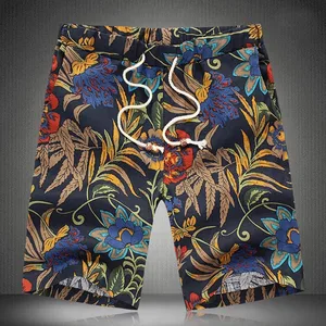 Мужские летние спортивные рабочие повседневные пляжные брюки-султанки с принтом брюки-карго Джоггеры мужские облегающие рваные брюки Z313