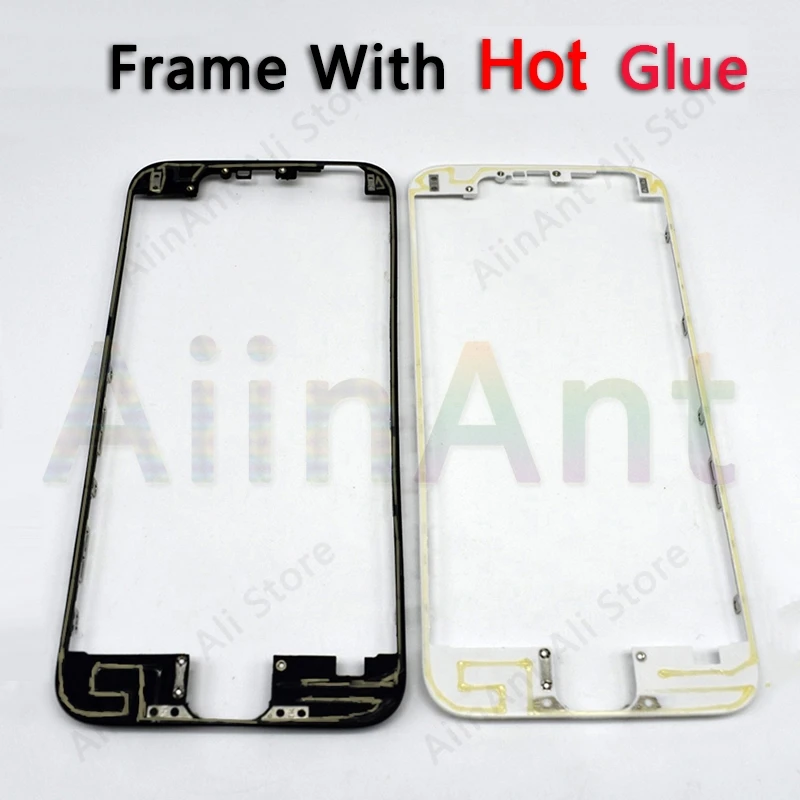 Для iPhone 4 4s 5 5s ЖК дисплей с сенсорным экраном стеклянная передняя рамка горячим