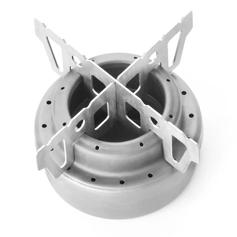 Уличная портативная титановая спиртовая плита уличная духовая для кемпинга и