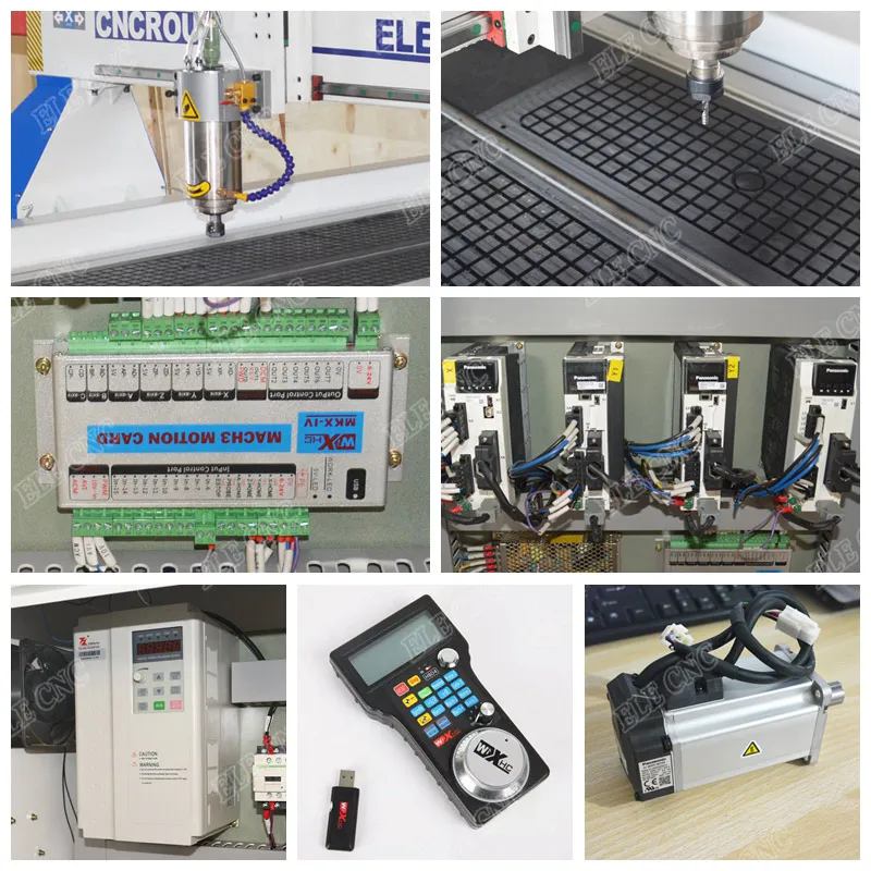 Синий слон 3 оси cnc маршрутизатор 6015 Высокое качество настольный ЧПУ
