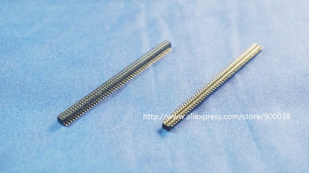 20 шт. 2x50 P 100 Pin 1 0 мм штыревой разъем Женский двухрядный прямой PCB SMT Соответствует
