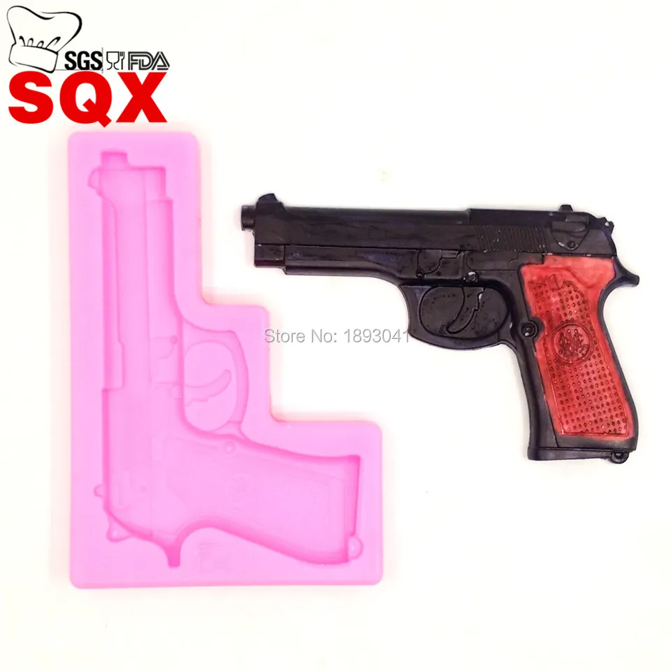 Форма для шоколадного пистолета из силикона для приготовления пищи инструменты для выпечки мороженого MR47.