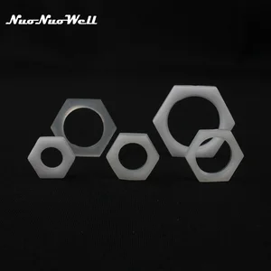 10 шт. NuoNuoWell пластиковая Шестигранная резьба 18  34 дюйма, переходник с резьбой, аквариумный воздушный насос, фитинги для аквариума, гайка, крышка