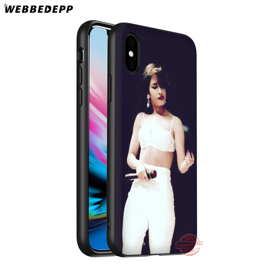 WEBBEDEPP selena quintanilla Soft Silicone Case for iPhone 8 7 6S 6 Plus 11 Pro XS Max XR X 5 5S SE Back Shell | Мобильные телефоны