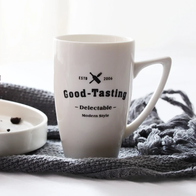 Креативная кружка в скандинавском стиле с английскими буквами чашка для кофе