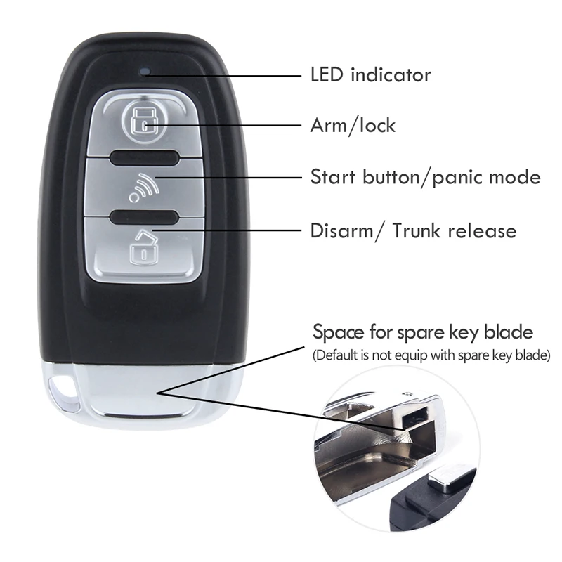EASYGUARD good quality remote control transmitter 1pc replacement for ec003 series only | Автомобили и мотоциклы