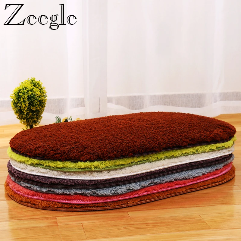 Zeegle Camo leece коврики Овальный мягкие впитывающие для Гостиная Спальня прикроватный