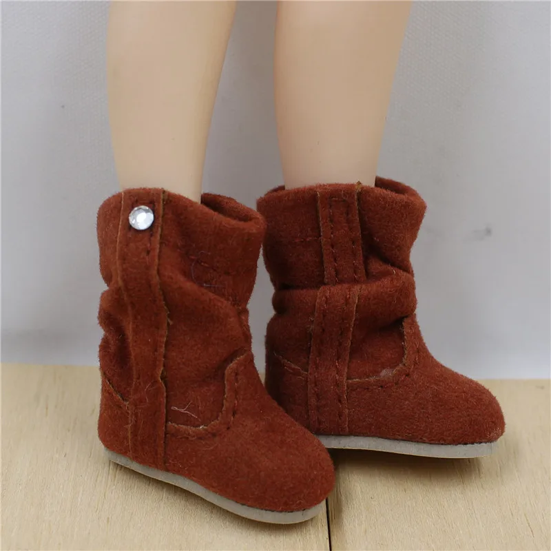 Blyth кукла ледяные зимние сапоги игрушка обувь леди sytle - Цвет: A