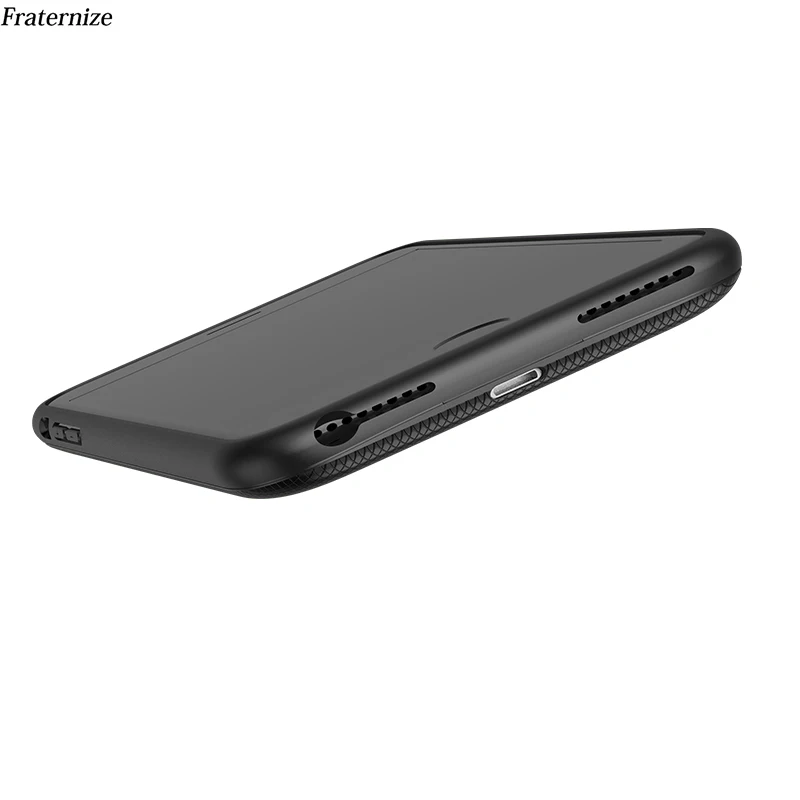 3000/4200 мАч Тонкий силиконовый чехол для зарядного устройства iPhone 7 8 6 s Plus внешний