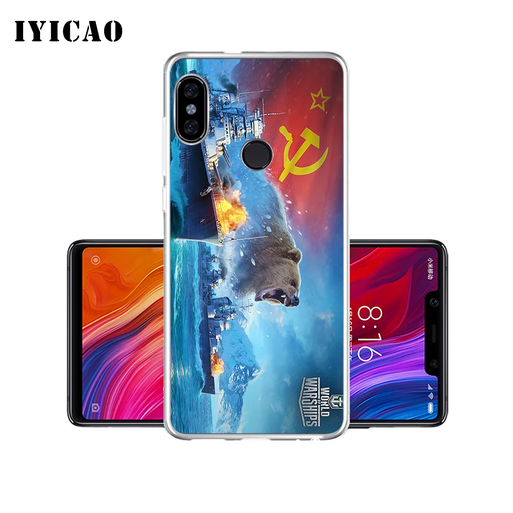 IYICAO World Of Warships Мягкий силиконовый чехол для телефона Xiaomi Redmi 4A 5A 6A Note 7 6 5 Pro Plus 4X Prime