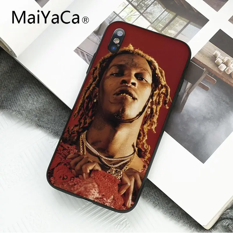 Чехол Young Thug для телефона iphone 12 11 pro MAX 8 7 6 6S Plus X XS 5 5S SE XR 10 чехлы | Мобильные телефоны