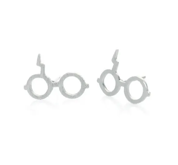 Fashion lightning earrings wholesale cute glasses stud personality magic tiny for women | Украшения и аксессуары