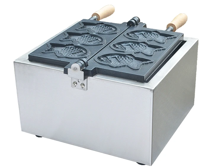 Бесплатная доставка электрическая Традиционная машина Taiyaki для ловли рыбы 220-240 В