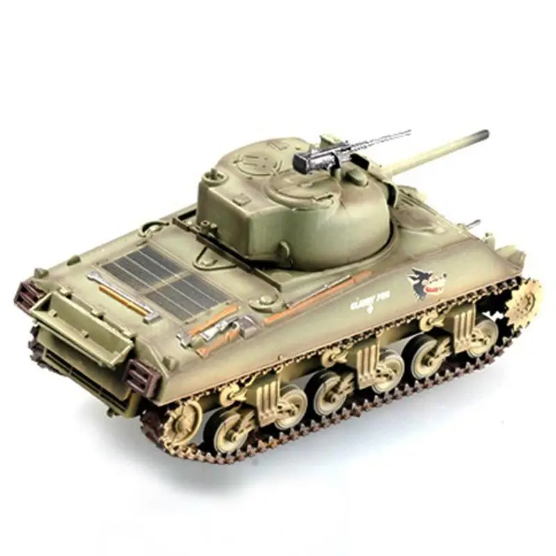 WW2 M4A3 Танк Шерман армии США Койот картина выветривание без литья под давлением 1/72