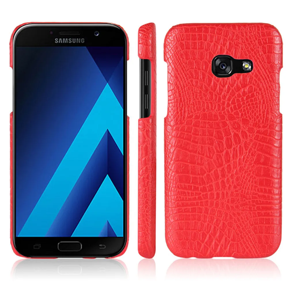 Кожаный чехол с крокодиловым узором Новое поступление для Samsung Galaxy A5 2017 a520f