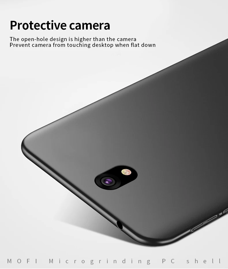 Чехол MOFI для Nokia 1 Plus пластиковый жесткий Тонкий чехол из поликарбоната телефона