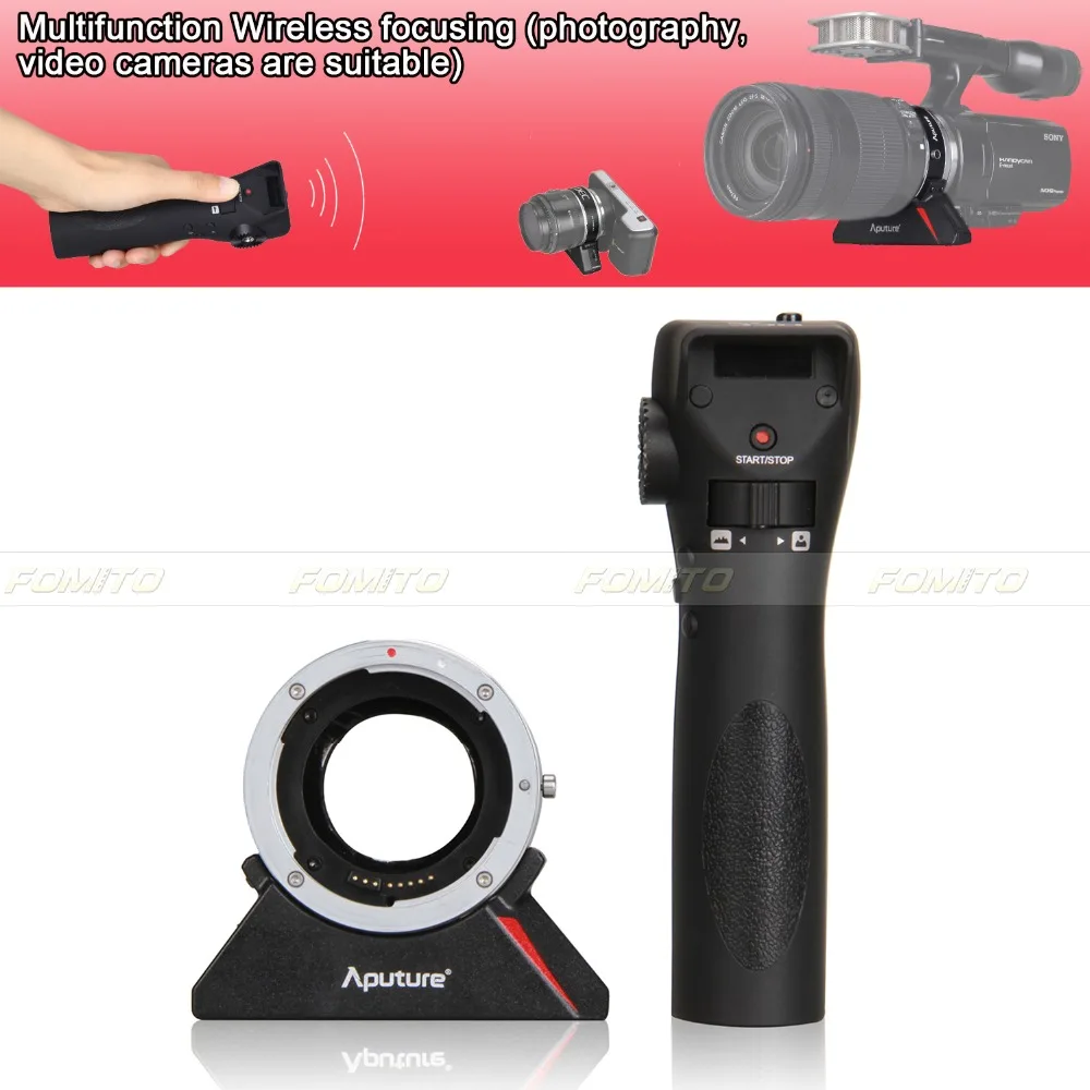 Aputure DEC радио Беспроводной удаленный адаптер диафрагмы Следуйте контроллер