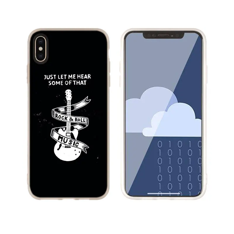 Чехол в стиле панк-рок для iphone XS 11 Pro Max XR X 10, чехол для телефона s для iphone 7 8 plus 6s 5 4S - Цвет: picture 08