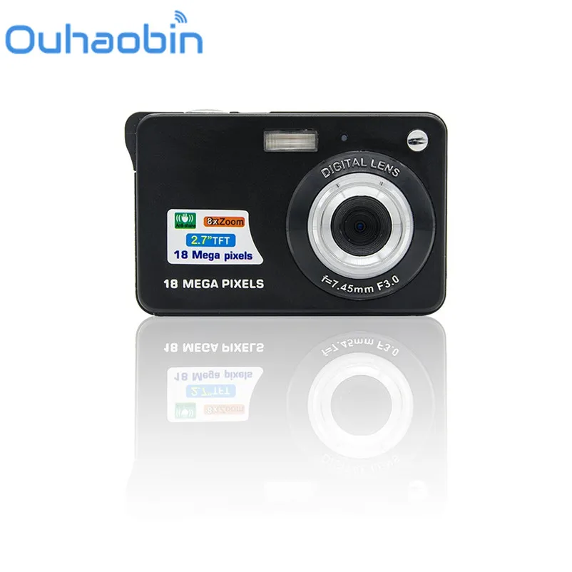 Ouhaobin 18 мегапикселей 3.0MP CMOS сенсор 2 7 дюймов TFT ЖК-экран HD 720P Цифровая камера