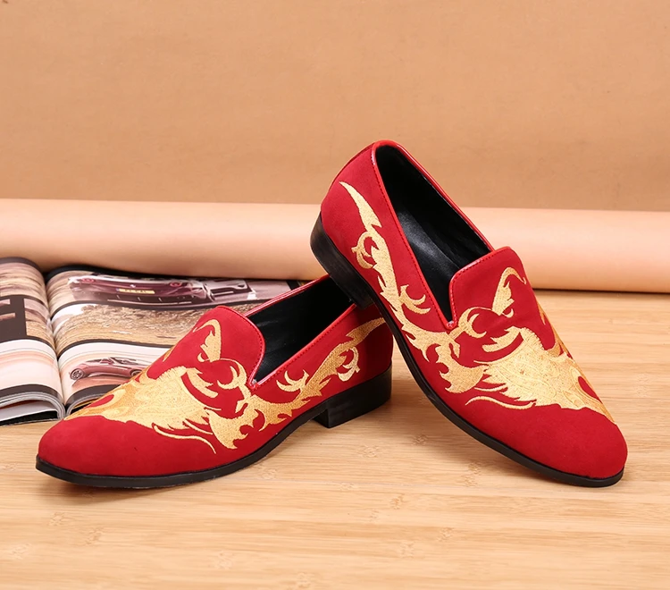 Красные черные лоферы на плоской подошве туфли-лодочки из натуральной кожи без