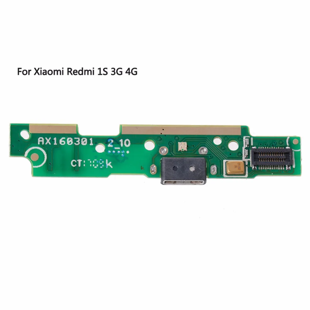 1 шт. микрофонный модуль USB плата с зарядным портом гибкий кабель Запчасти для Xiaomi Redmi 1S 3g 4G/Redmi 2 2A 2 S/Redmi 3/Redmi 3S