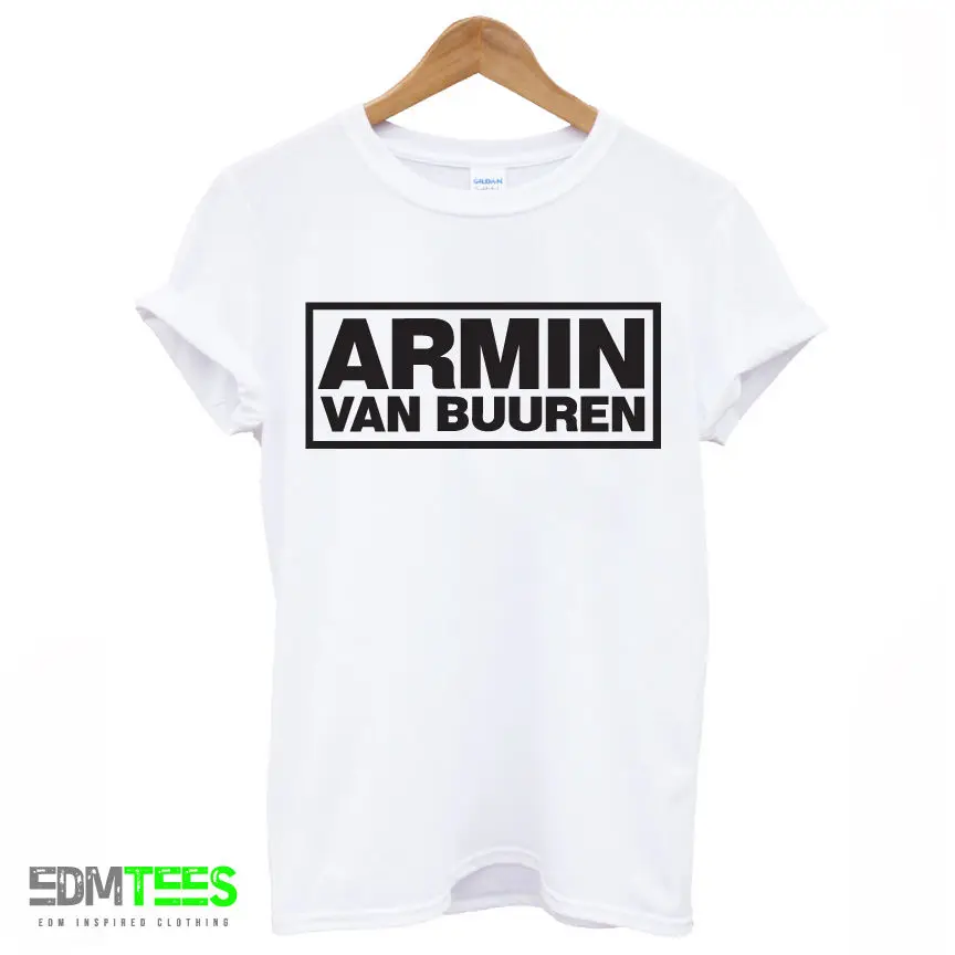 ARMIN VAN BUUREN Мужская футболка с принтом транса ASOT HOUSE MUSIC IBIZA RAVE DJ футболка унисекс больше размеров и Color-A212