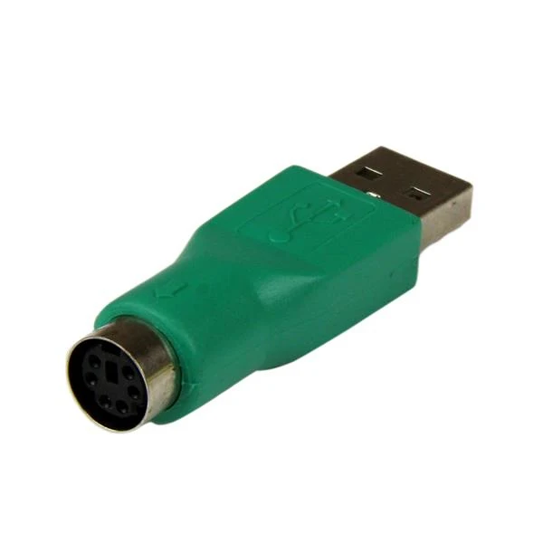 StarTech.com адаптер Ратон коннектора PS/2 PS2 minidin USB-мачо USB-Женский мини-DIN USB Верде |