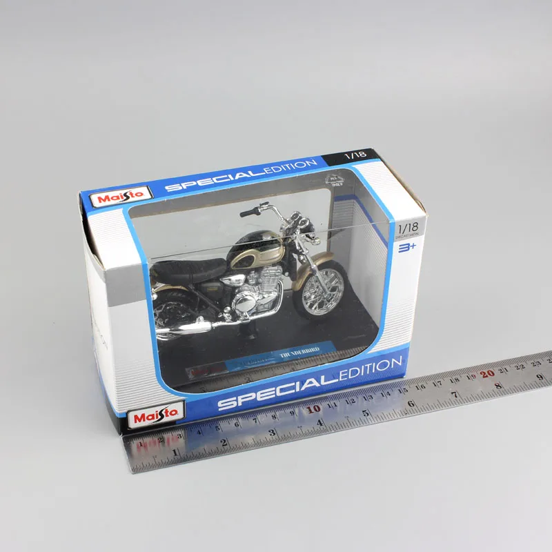 Детская Марка Maisto в масштабе 1:18 TRIUMPH THUNDERBIRD 900 Классическая копия мотоцикла