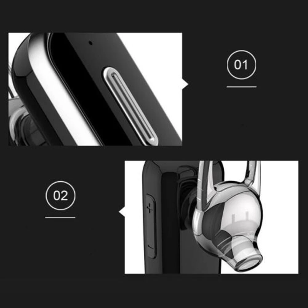 Универсальный автомобильный Заушник Электрический дисплей HD голос Bluetooth