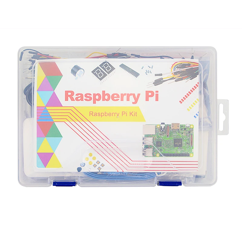 Raspberry Pi 3 стартовый комплект 3B или Plus с sd картой ABS чехол адаптер питания 5MP