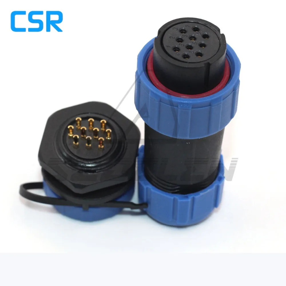 1 компл. SP21 2/3/4/5/6/7/8/9/10/12 Pin кабель стыковой водонепроницаемый IP68 мужской женский круглый разъем